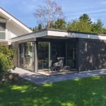 Anbau an Wohnhaus in Modulbauweise mit direktem Zugang zum Garten