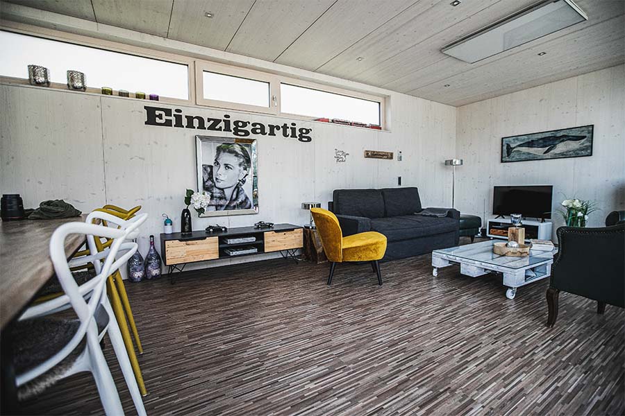 Nachhaltiges Ferienhaus in Holz-Modulbauweise